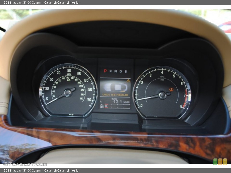 Caramel/Caramel Interior Gauges for the 2011 Jaguar XK XK Coupe #54982942