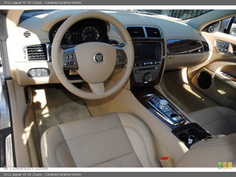 Caramel/Caramel Interior Photo for the 2011 Jaguar XK XK Coupe #54982951