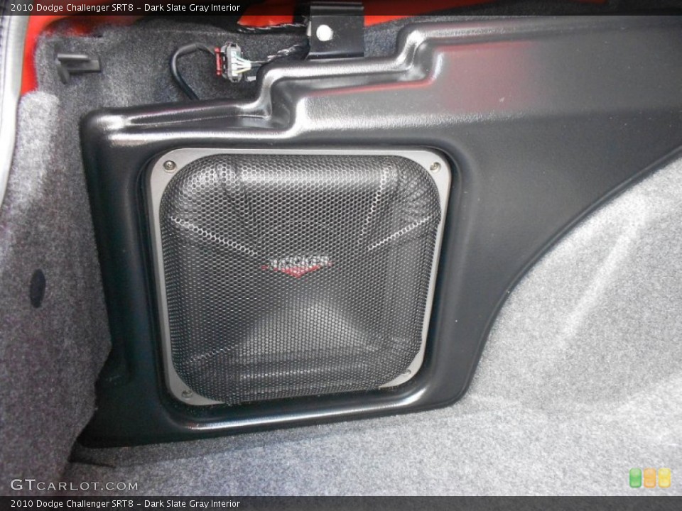 Dark Slate Gray Interior Audio System for the 2010 Dodge Challenger SRT8 #54983275