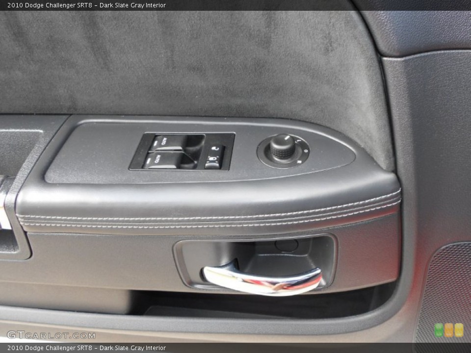 Dark Slate Gray Interior Controls for the 2010 Dodge Challenger SRT8 #54983416