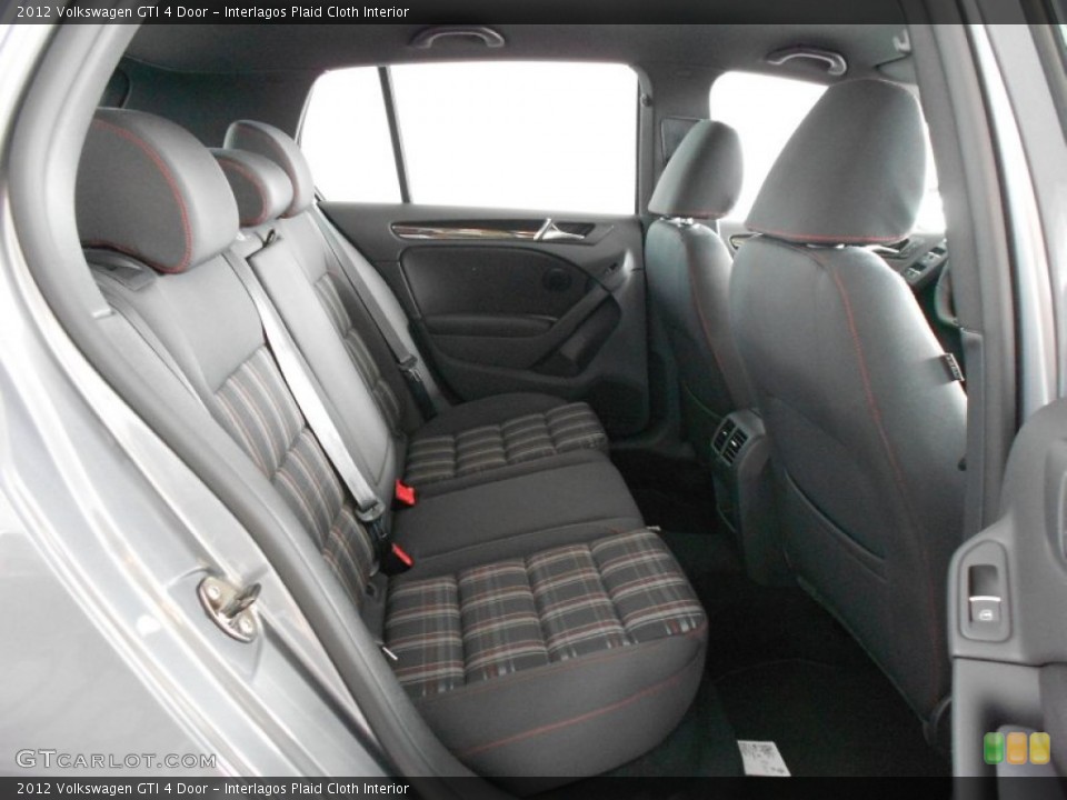 Interlagos Plaid Cloth Interior Photo for the 2012 Volkswagen GTI 4 Door #54983776