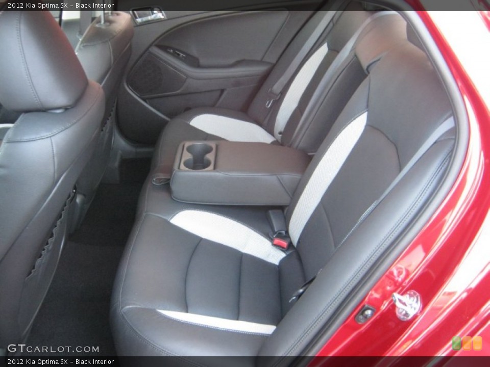 Black Interior Photo for the 2012 Kia Optima SX #54985738
