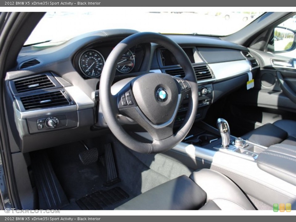Black Interior Photo for the 2012 BMW X5 xDrive35i Sport Activity #54986716
