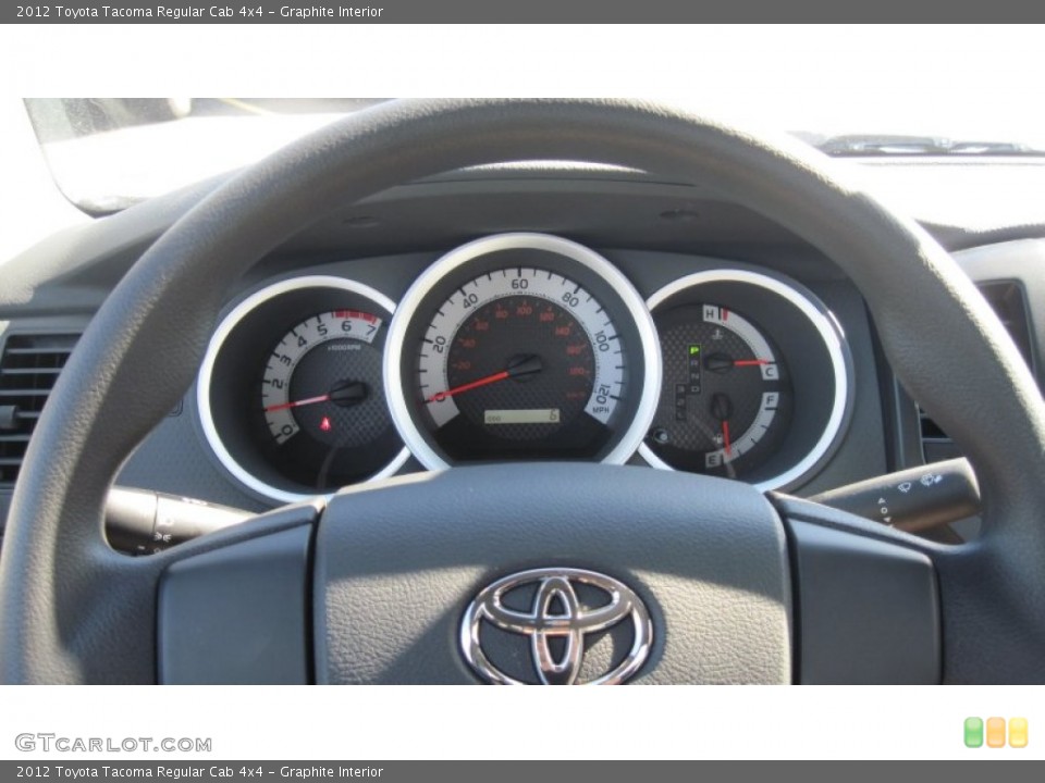 Graphite Interior Gauges for the 2012 Toyota Tacoma Regular Cab 4x4 #54987982