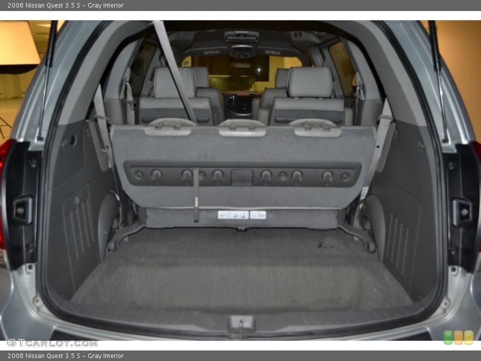 Gray Interior Trunk for the 2008 Nissan Quest 3.5 S #54989761