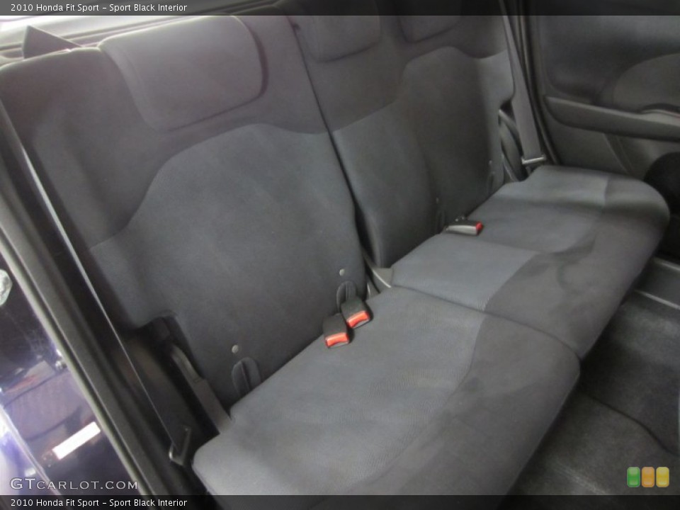 Sport Black Interior Photo for the 2010 Honda Fit Sport #54990946