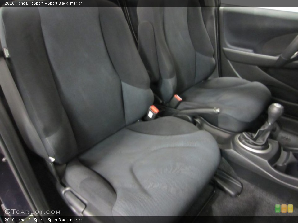 Sport Black Interior Photo for the 2010 Honda Fit Sport #54990964