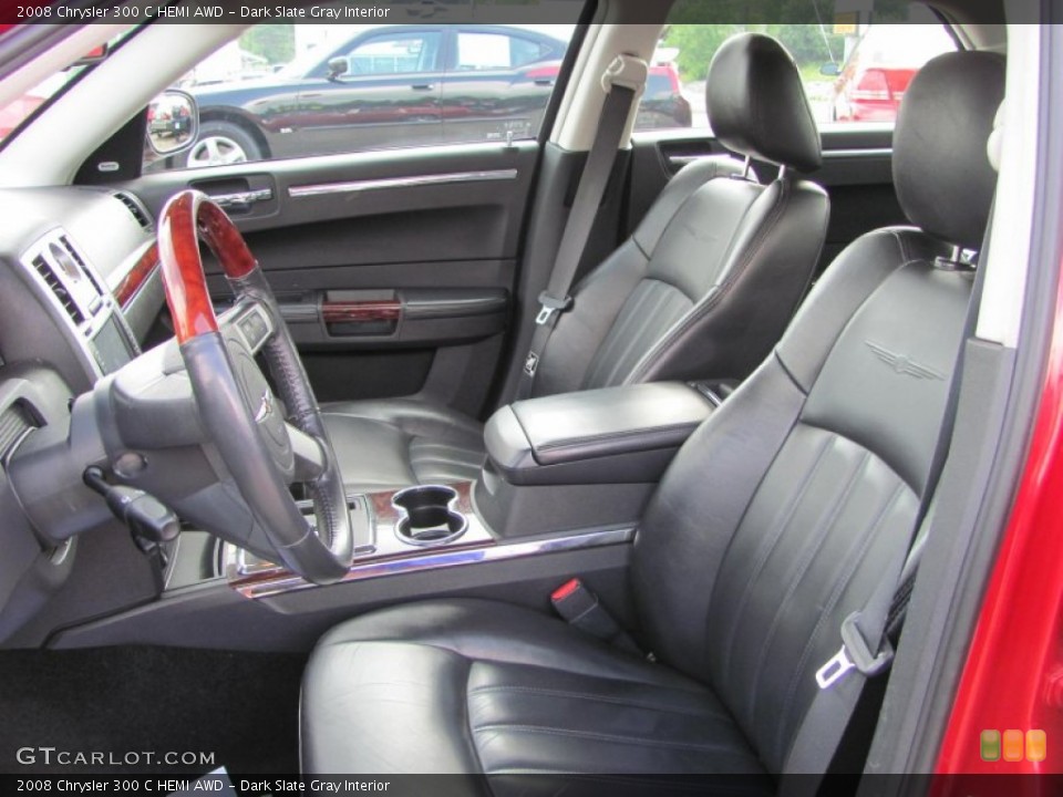 Dark Slate Gray Interior Photo for the 2008 Chrysler 300 C HEMI AWD #54992236