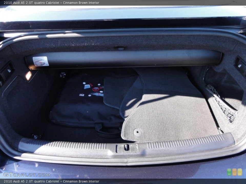 Cinnamon Brown Interior Trunk for the 2010 Audi A5 2.0T quattro Cabriolet #54993181