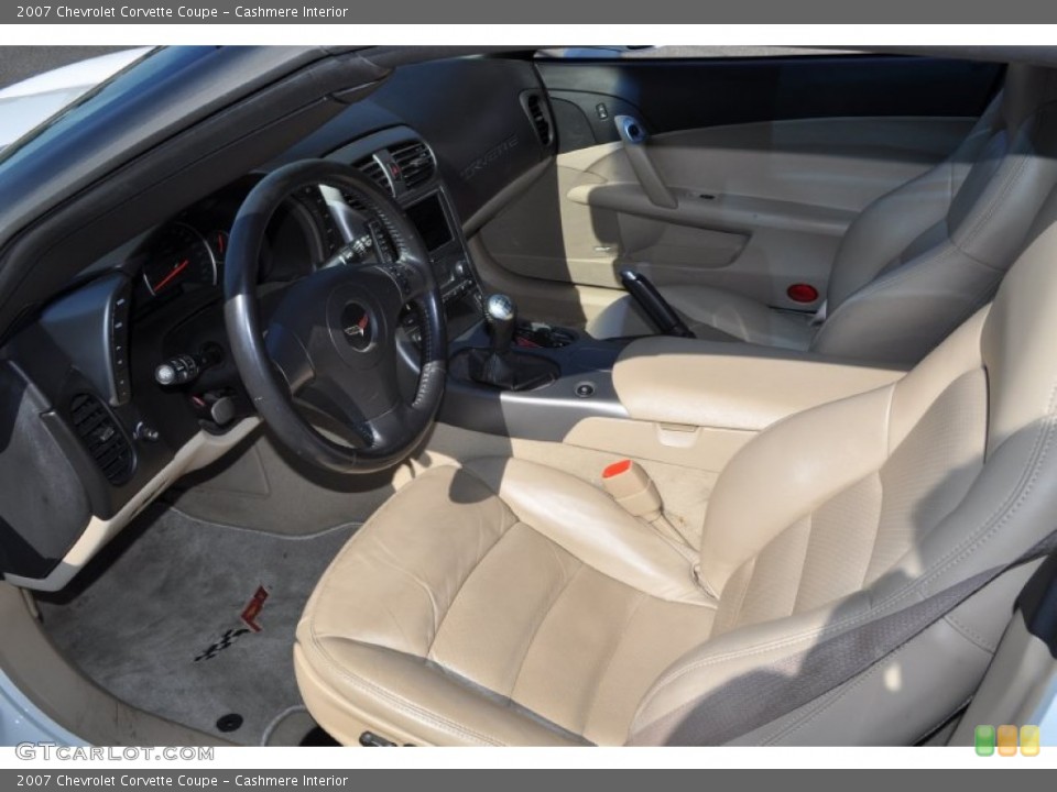 Cashmere Interior Photo for the 2007 Chevrolet Corvette Coupe #54995881