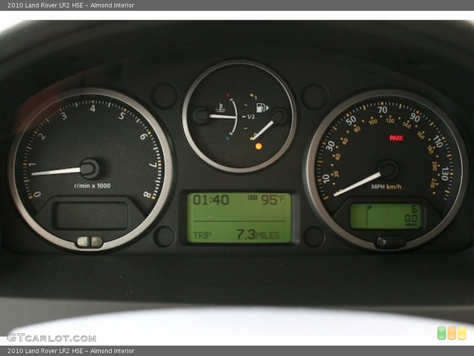 Almond Interior Gauges for the 2010 Land Rover LR2 HSE #54996601