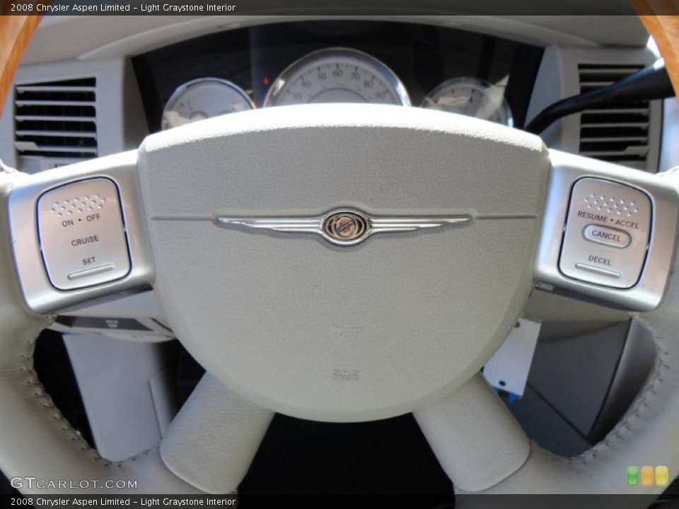 Light Graystone Interior Controls for the 2008 Chrysler Aspen Limited #54999034