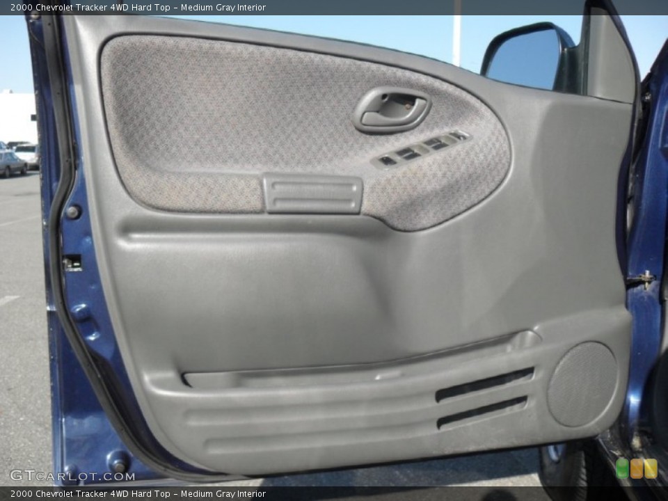 Medium Gray Interior Door Panel for the 2000 Chevrolet Tracker 4WD Hard Top #55004245