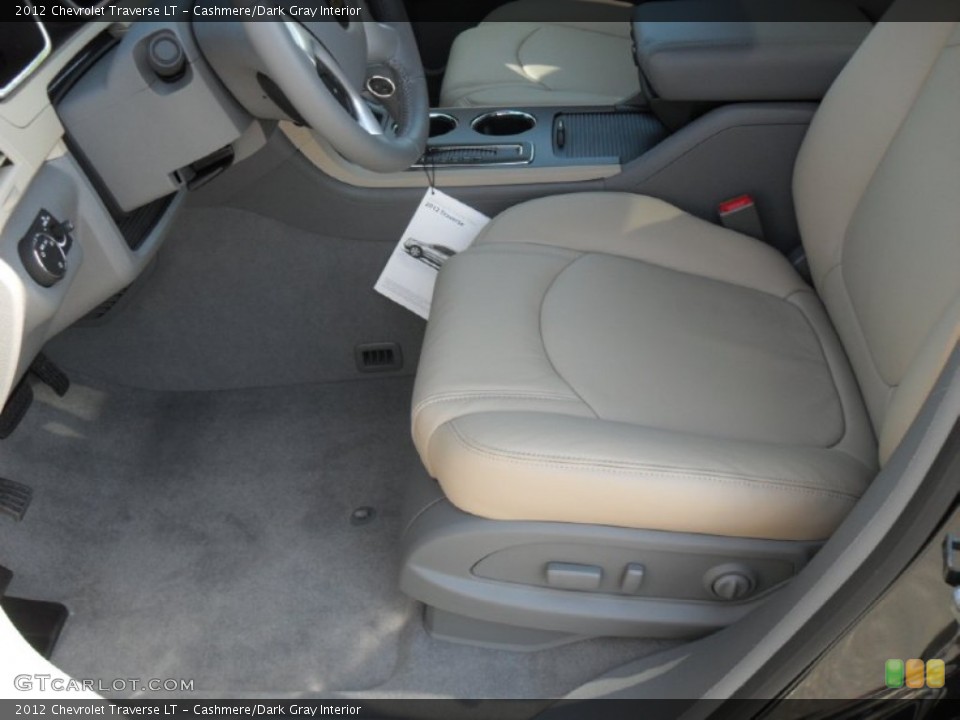Cashmere/Dark Gray Interior Photo for the 2012 Chevrolet Traverse LT #55005352