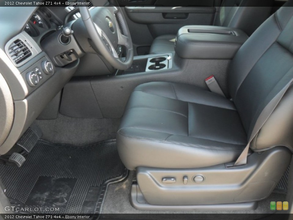 Ebony Interior Photo for the 2012 Chevrolet Tahoe Z71 4x4 #55006633