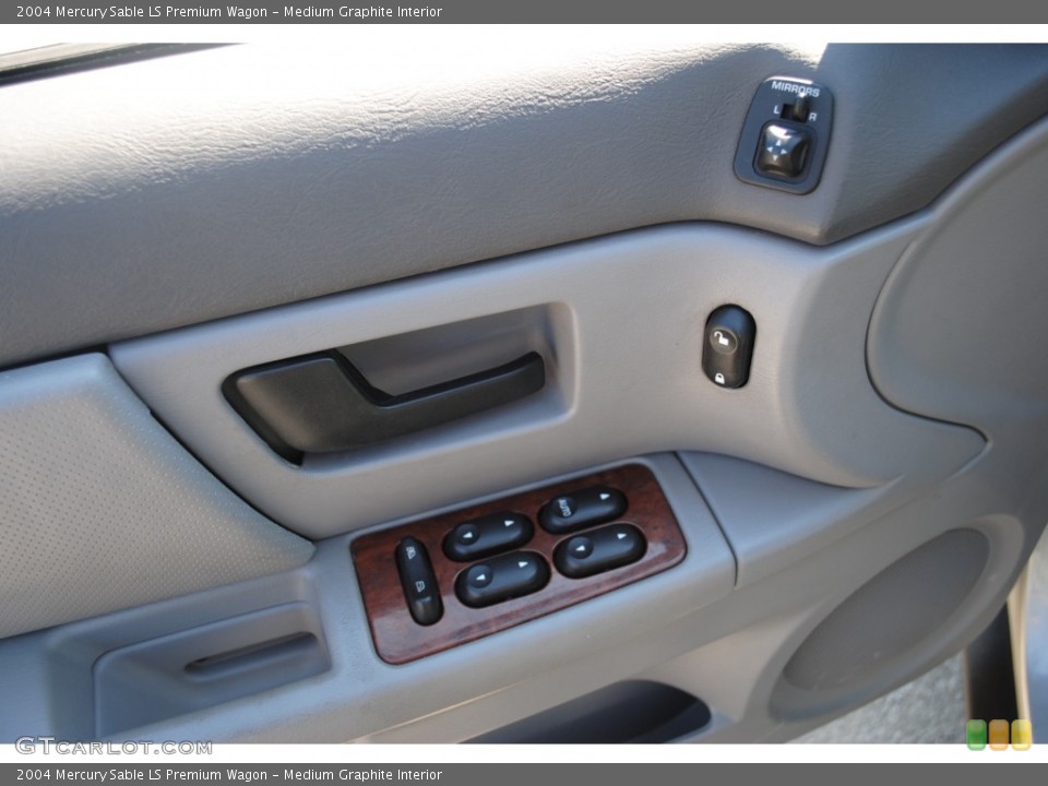 Medium Graphite Interior Controls for the 2004 Mercury Sable LS Premium Wagon #55007047