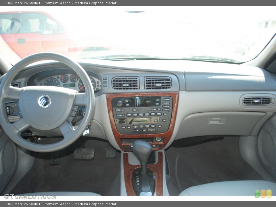 Medium Graphite Interior Dashboard for the 2004 Mercury Sable LS Premium Wagon #55007068