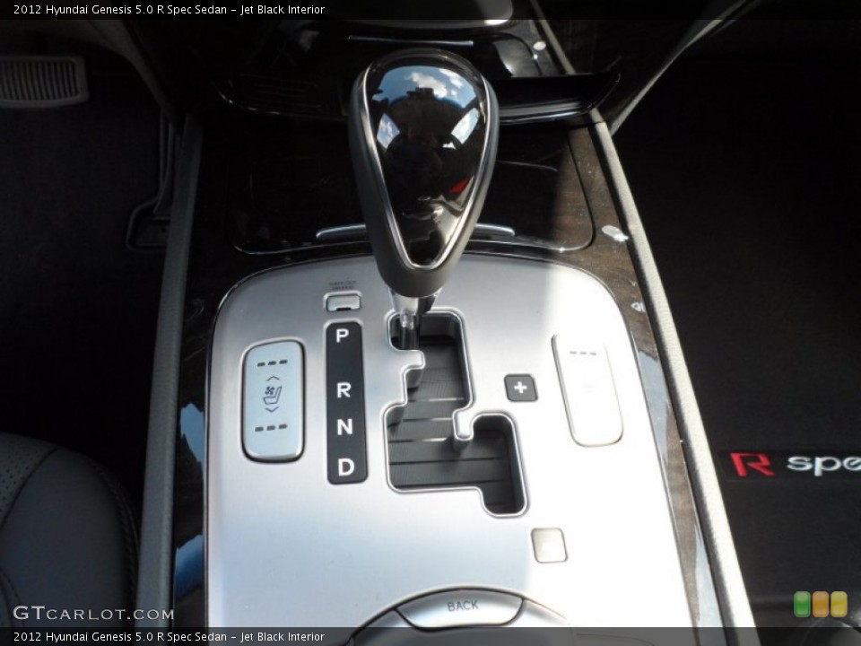 Jet Black Interior Transmission for the 2012 Hyundai Genesis 5.0 R Spec Sedan #55007095