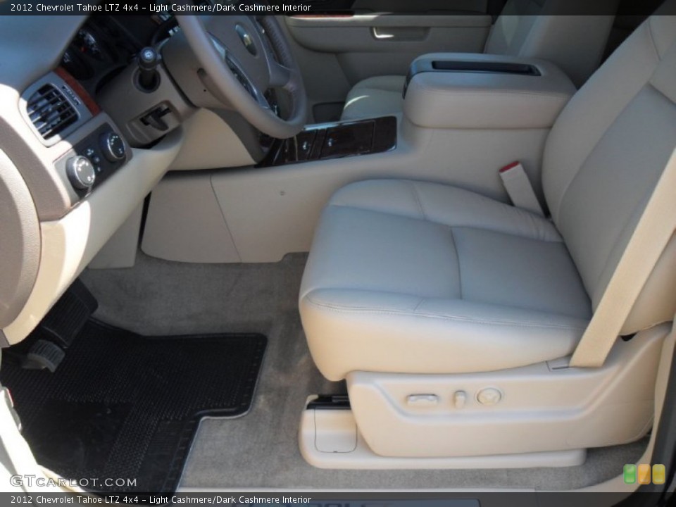 Light Cashmere/Dark Cashmere Interior Photo for the 2012 Chevrolet Tahoe LTZ 4x4 #55007302