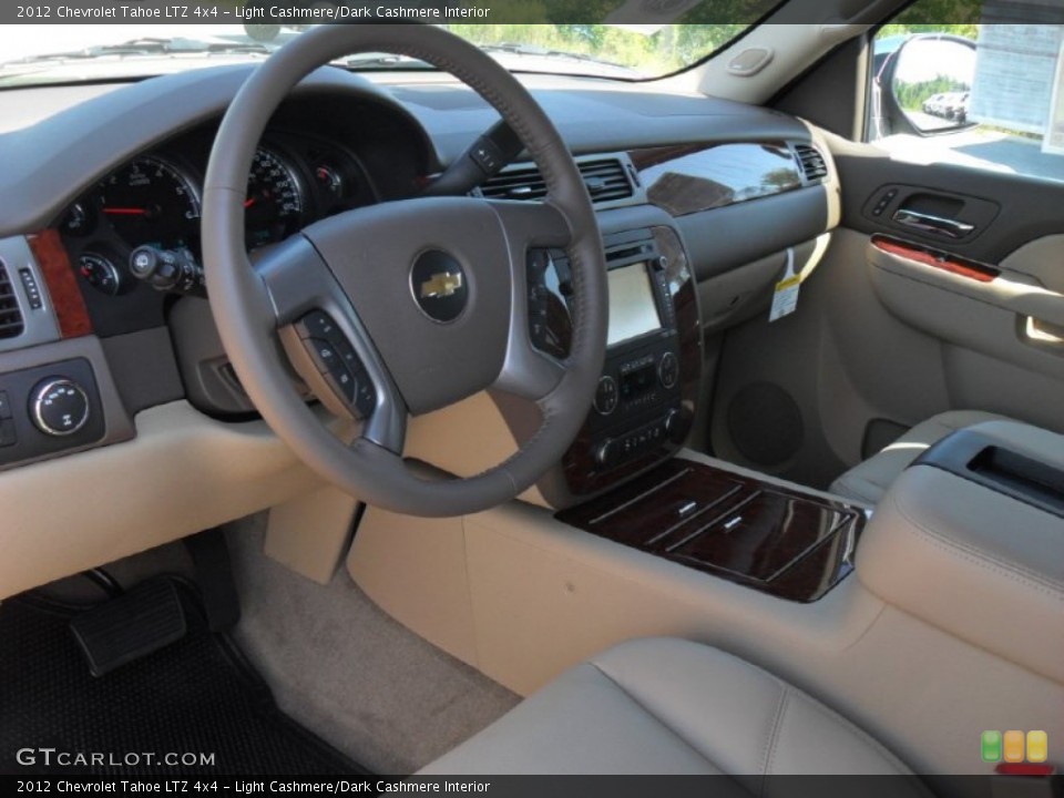 Light Cashmere/Dark Cashmere Interior Prime Interior for the 2012 Chevrolet Tahoe LTZ 4x4 #55007461