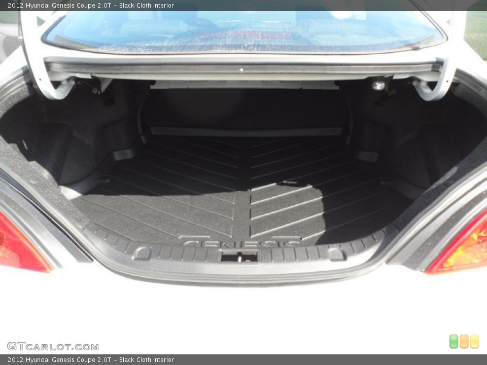 Black Cloth Interior Trunk for the 2012 Hyundai Genesis Coupe 2.0T #55007896