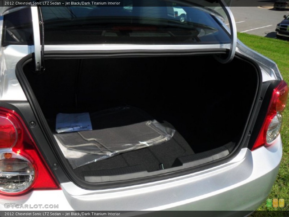 Jet Black/Dark Titanium Interior Trunk for the 2012 Chevrolet Sonic LTZ Sedan #55008464