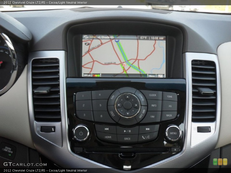 Cocoa/Light Neutral Interior Navigation for the 2012 Chevrolet Cruze LTZ/RS #55008638
