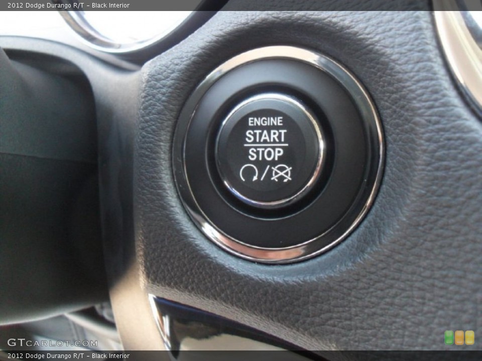 Black Interior Controls for the 2012 Dodge Durango R/T #55009343