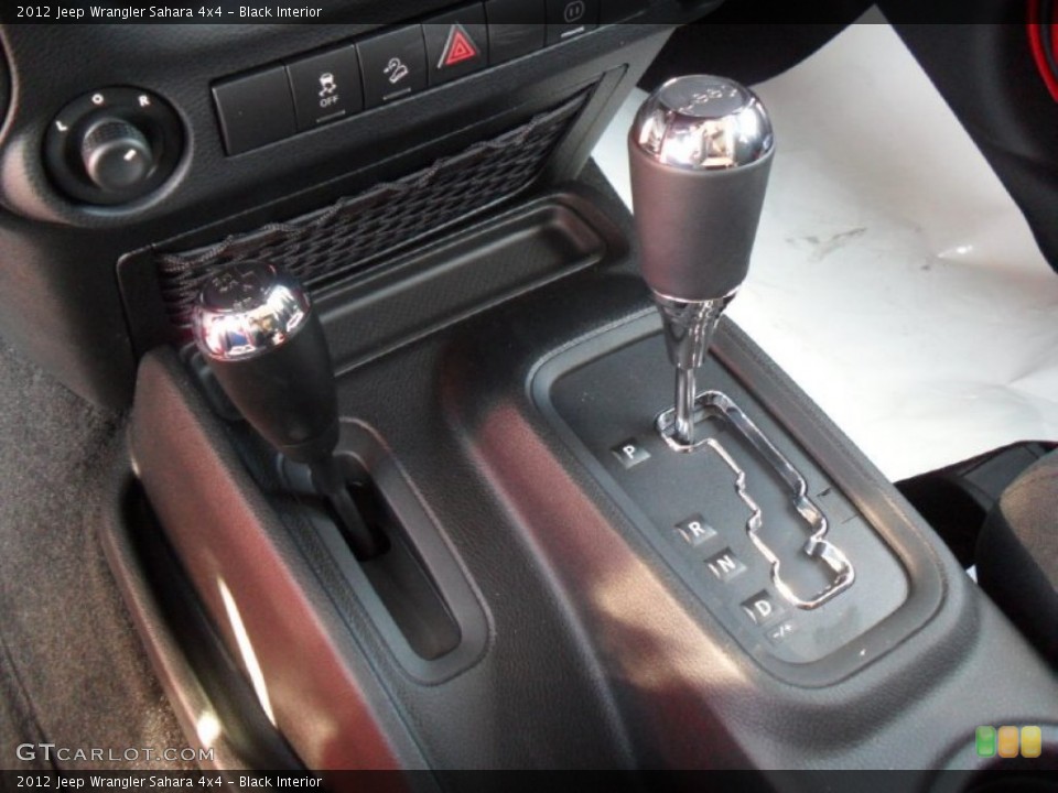 Black Interior Transmission for the 2012 Jeep Wrangler Sahara 4x4 #55009781