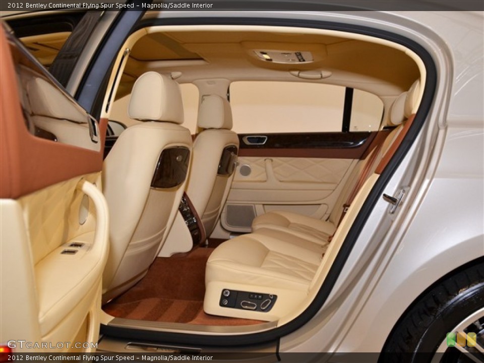 Magnolia/Saddle Interior Photo for the 2012 Bentley Continental Flying Spur Speed #55010804
