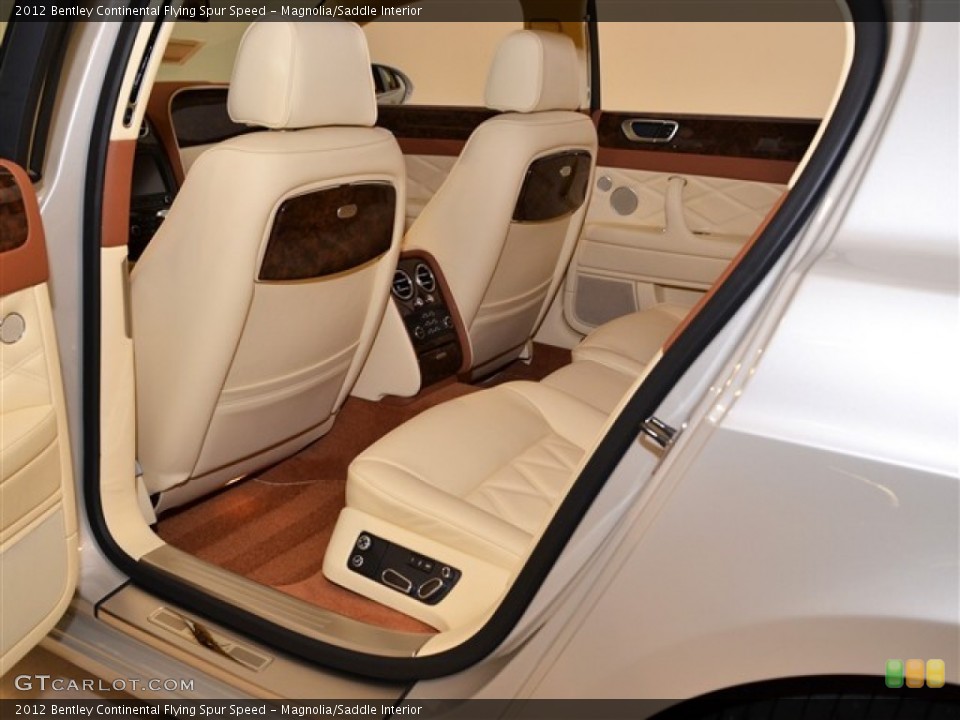 Magnolia/Saddle Interior Photo for the 2012 Bentley Continental Flying Spur Speed #55010813