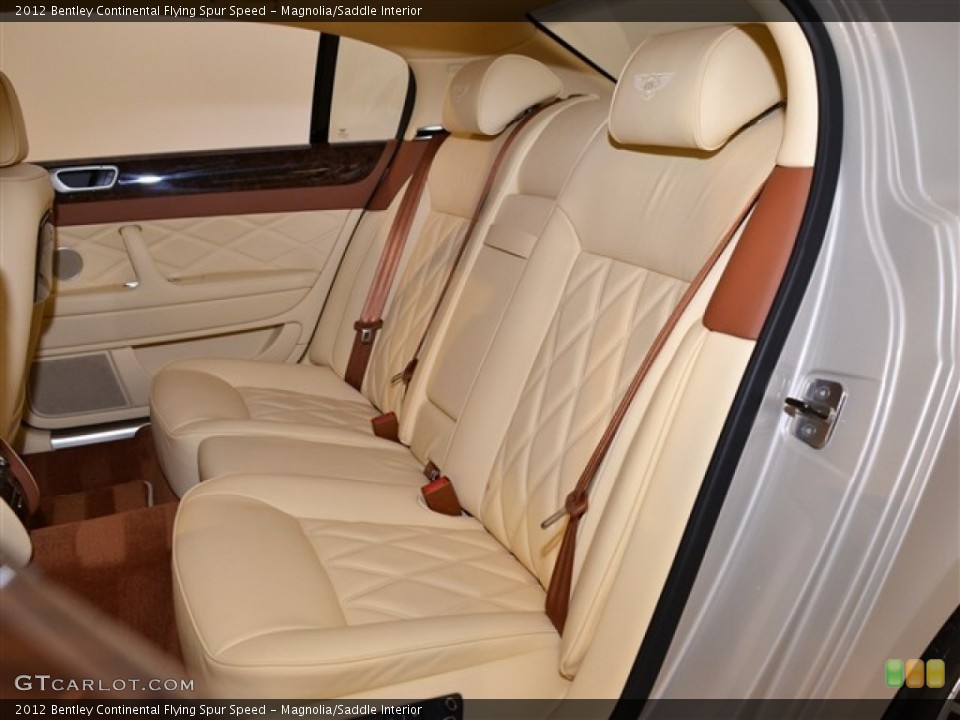 Magnolia/Saddle Interior Photo for the 2012 Bentley Continental Flying Spur Speed #55010825