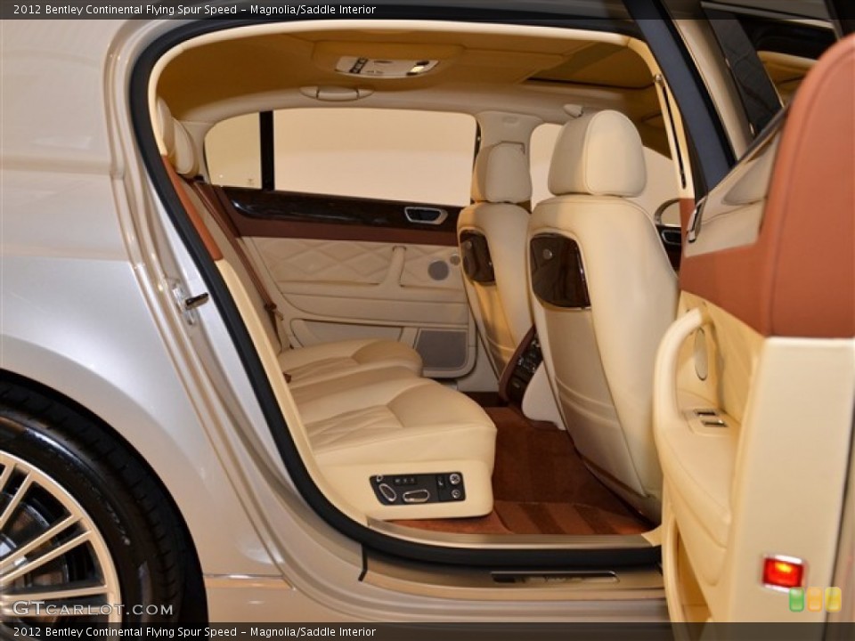 Magnolia/Saddle Interior Photo for the 2012 Bentley Continental Flying Spur Speed #55010834