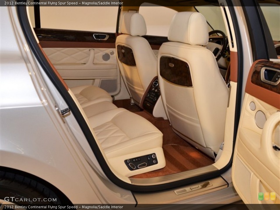 Magnolia/Saddle Interior Photo for the 2012 Bentley Continental Flying Spur Speed #55010843
