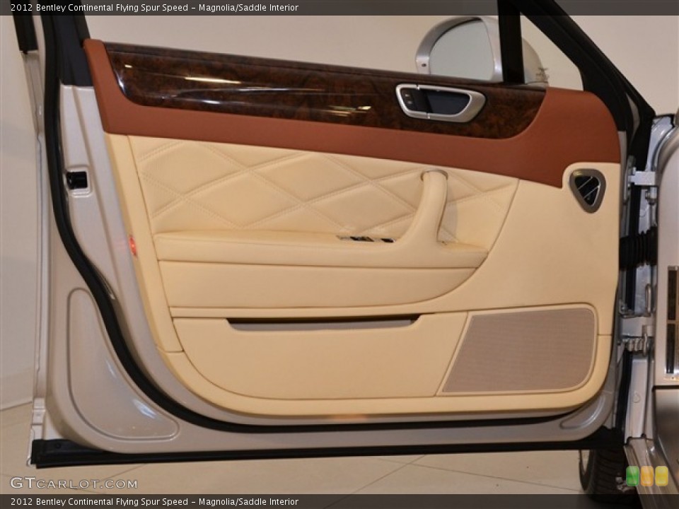 Magnolia/Saddle Interior Door Panel for the 2012 Bentley Continental Flying Spur Speed #55010861