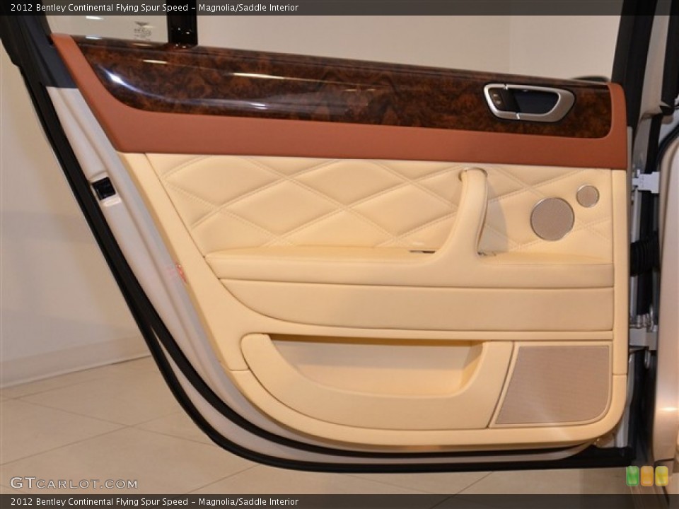 Magnolia/Saddle Interior Door Panel for the 2012 Bentley Continental Flying Spur Speed #55010880