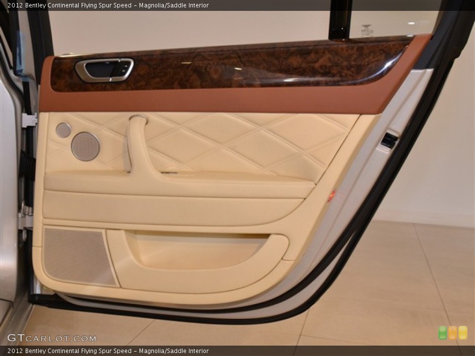 Magnolia/Saddle Interior Door Panel for the 2012 Bentley Continental Flying Spur Speed #55010888