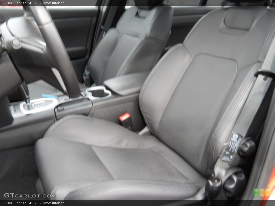Onyx Interior Photo for the 2008 Pontiac G8 GT #55012707