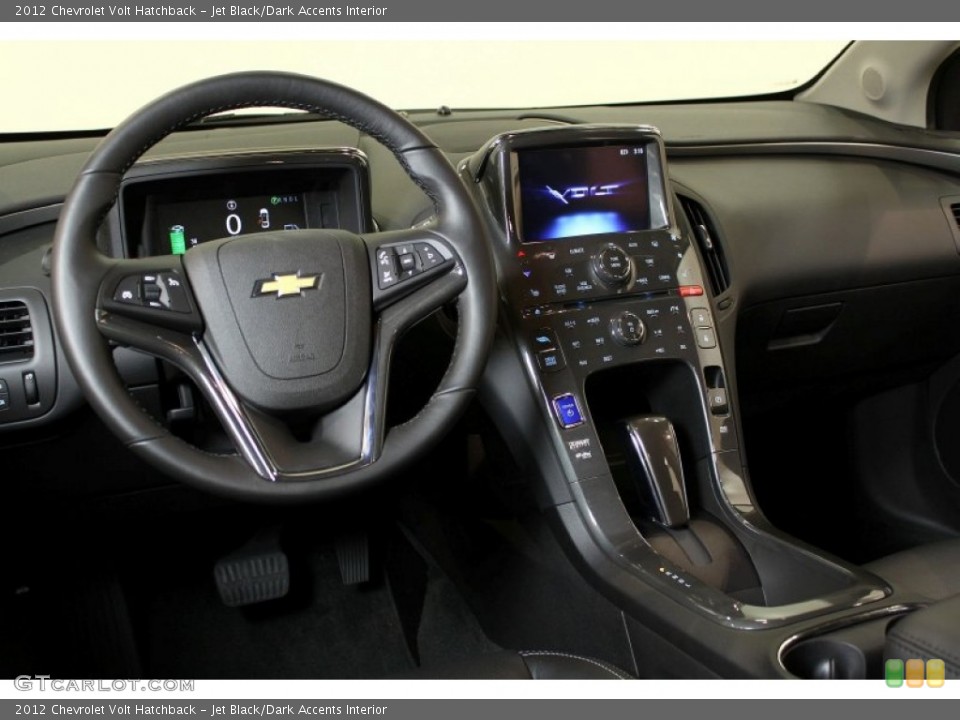 Jet Black/Dark Accents Interior Dashboard for the 2012 Chevrolet Volt Hatchback #55013289