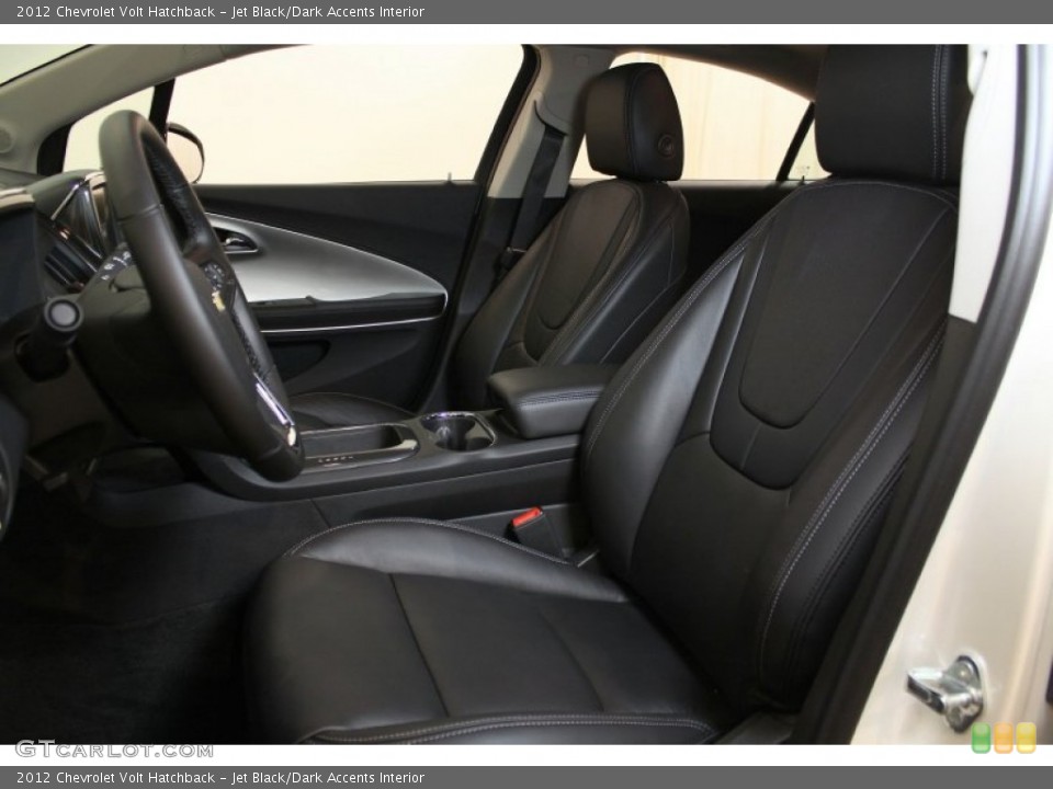 Jet Black/Dark Accents Interior Photo for the 2012 Chevrolet Volt Hatchback #55013302