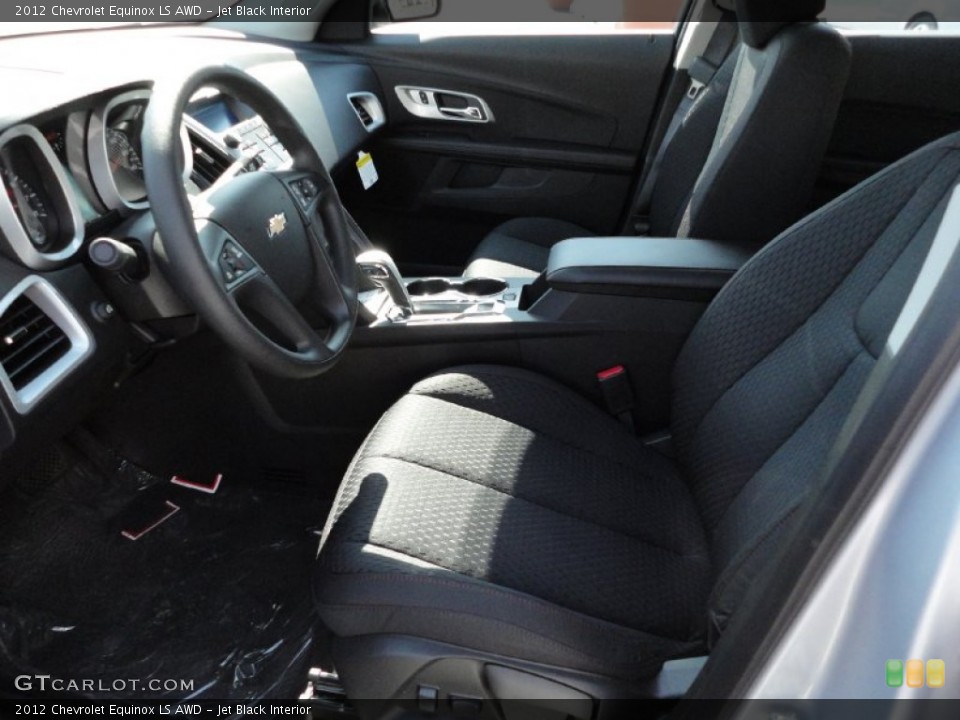 Jet Black Interior Photo for the 2012 Chevrolet Equinox LS AWD #55015220