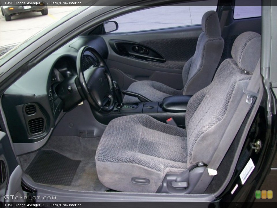 Black/Gray Interior Photo for the 1998 Dodge Avenger ES #55016301