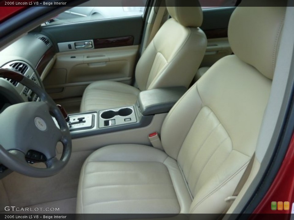 Beige Interior Photo for the 2006 Lincoln LS V8 #55016801