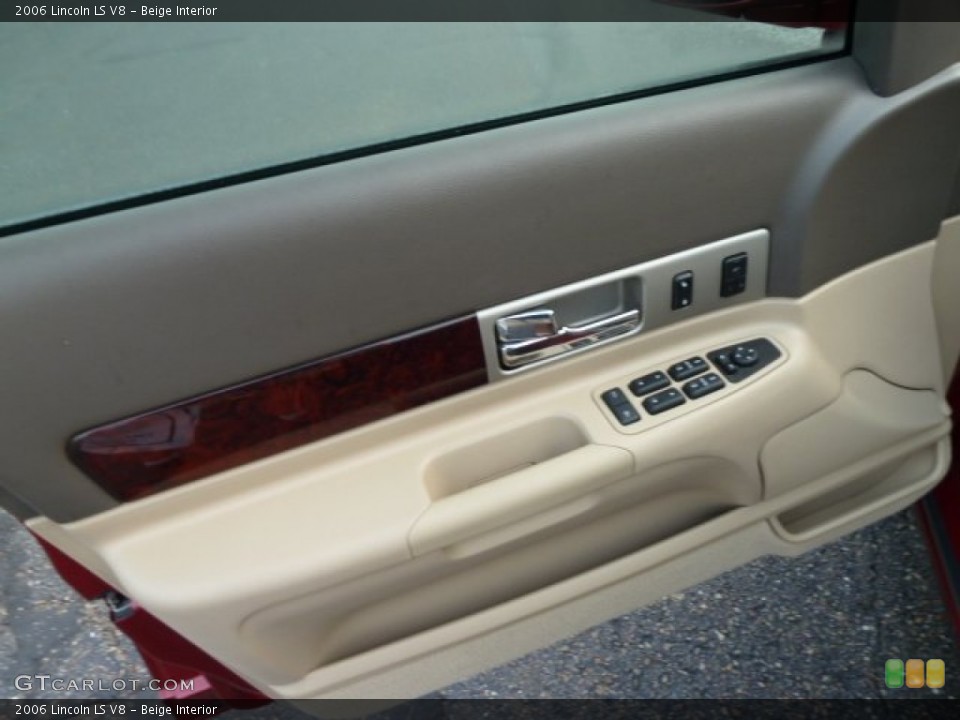 Beige Interior Door Panel for the 2006 Lincoln LS V8 #55016822