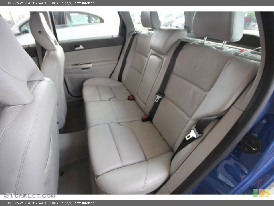 Dark Beige/Quartz Interior Photo for the 2007 Volvo V50 T5 AWD #55020212