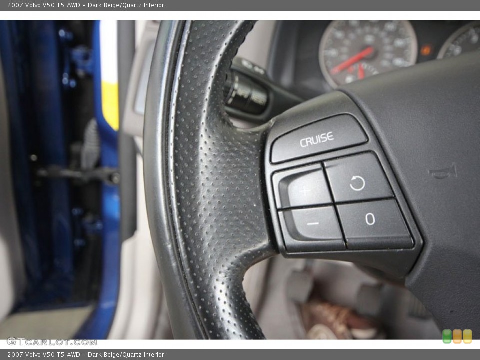 Dark Beige/Quartz Interior Controls for the 2007 Volvo V50 T5 AWD #55020294