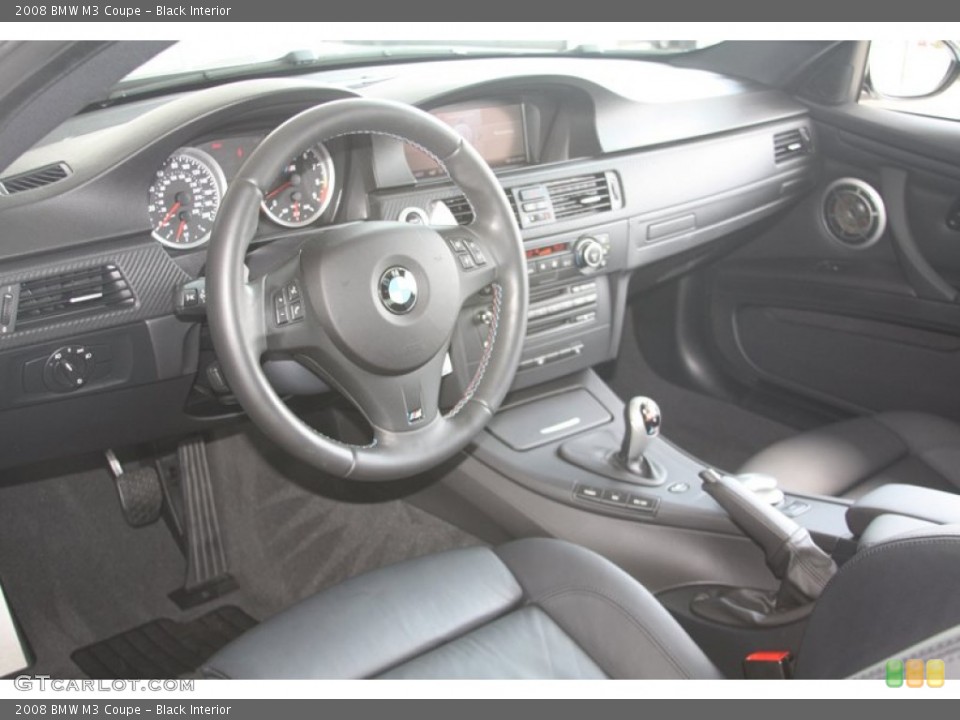 Black Interior Dashboard for the 2008 BMW M3 Coupe #55020621