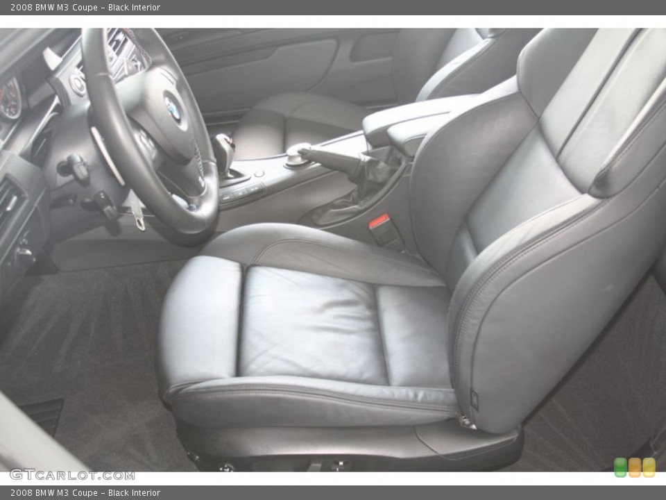 Black Interior Photo for the 2008 BMW M3 Coupe #55020630