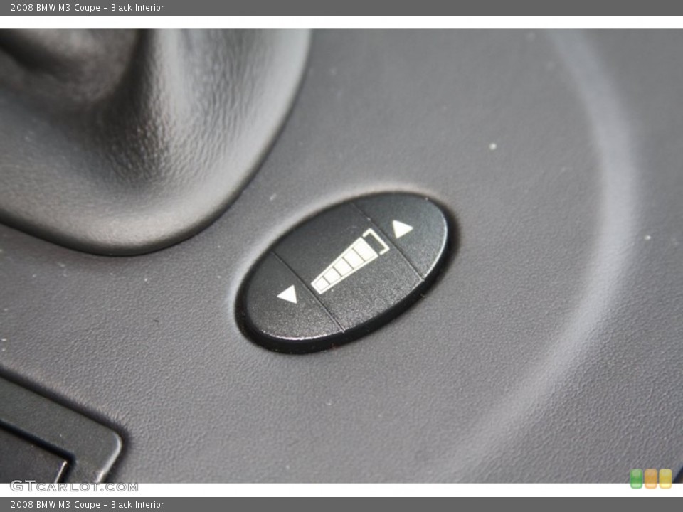 Black Interior Controls for the 2008 BMW M3 Coupe #55020735