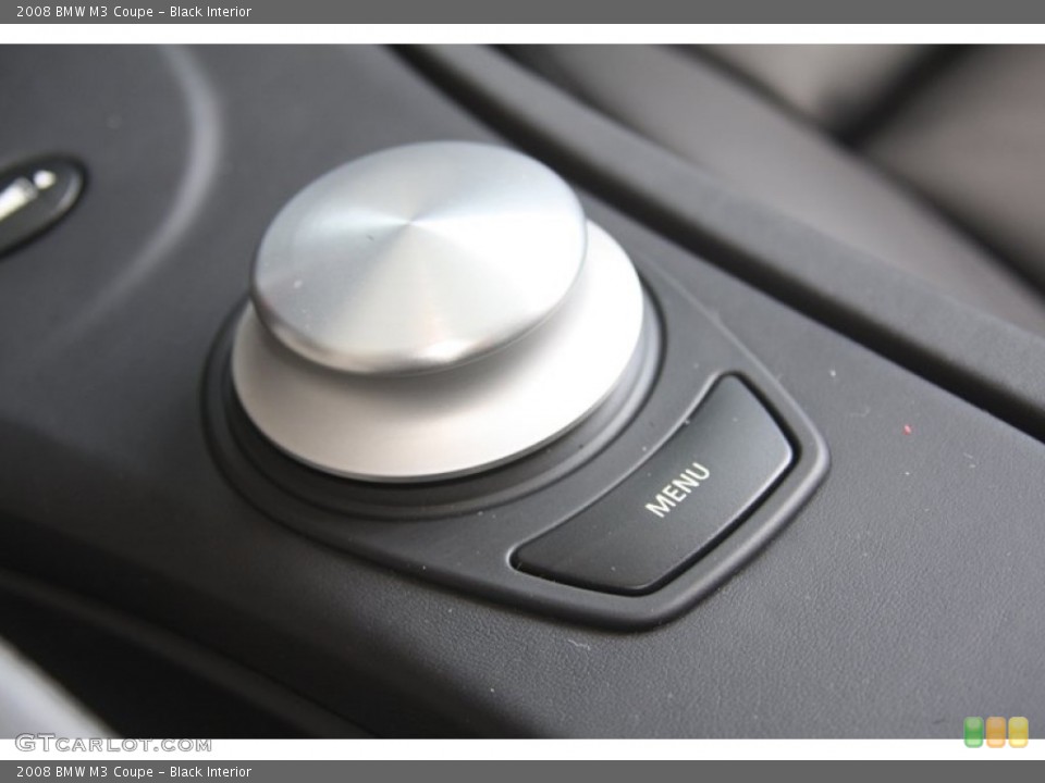 Black Interior Controls for the 2008 BMW M3 Coupe #55020744